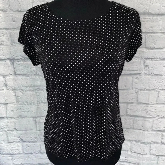 Briggs New York Vintage Polka Dot Blouse - Picture 5 of 5